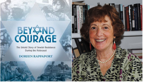 Doreen Rappaport with Beyond Courage Book Cover